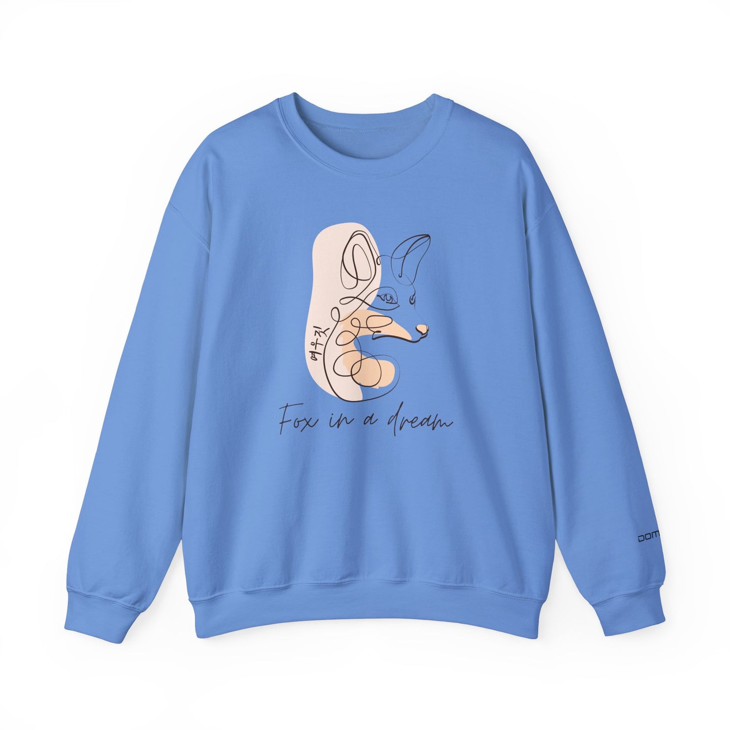 Cozy up with our Unisex Heavy Blend Crewneck Sweatshirt for Animal Fox Lovers