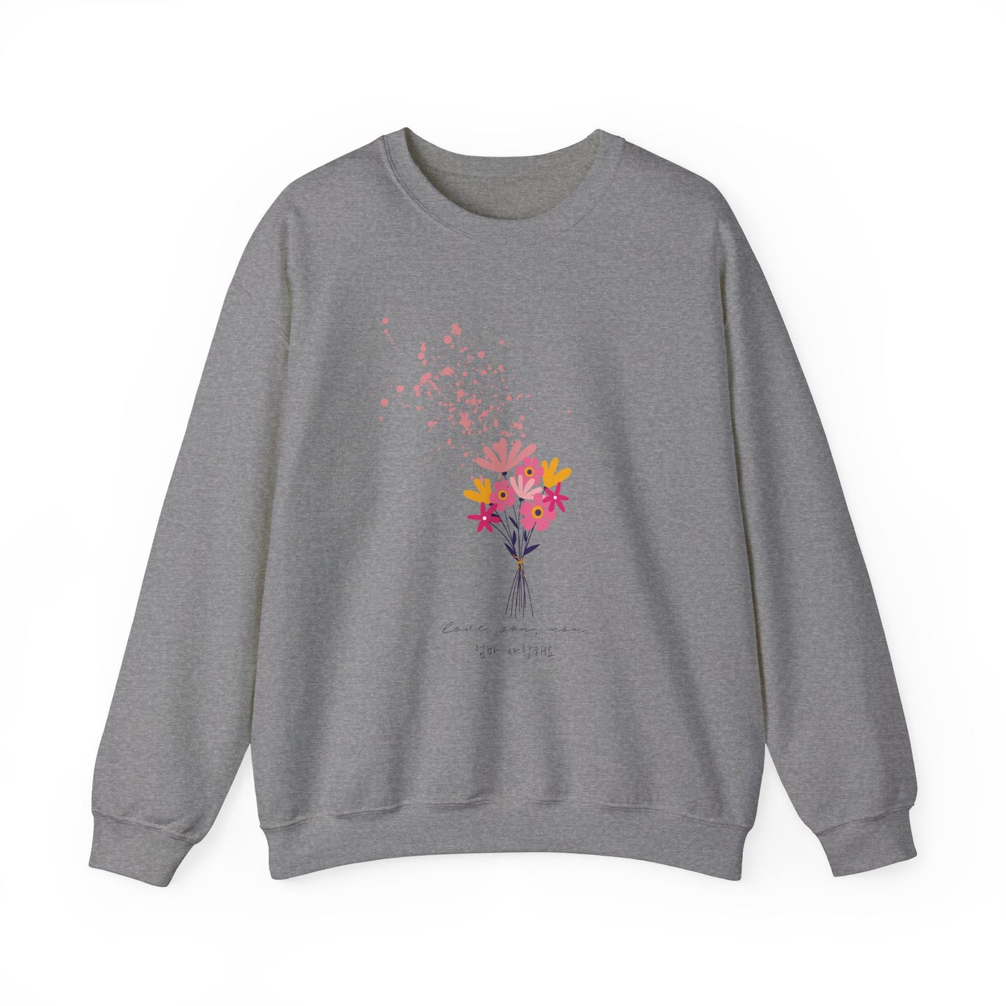 Mom's K-Drama Bliss: Retro Sweatshirt for Mother's Day - Perfect for K-Drama & K-Pop Enthusiasts