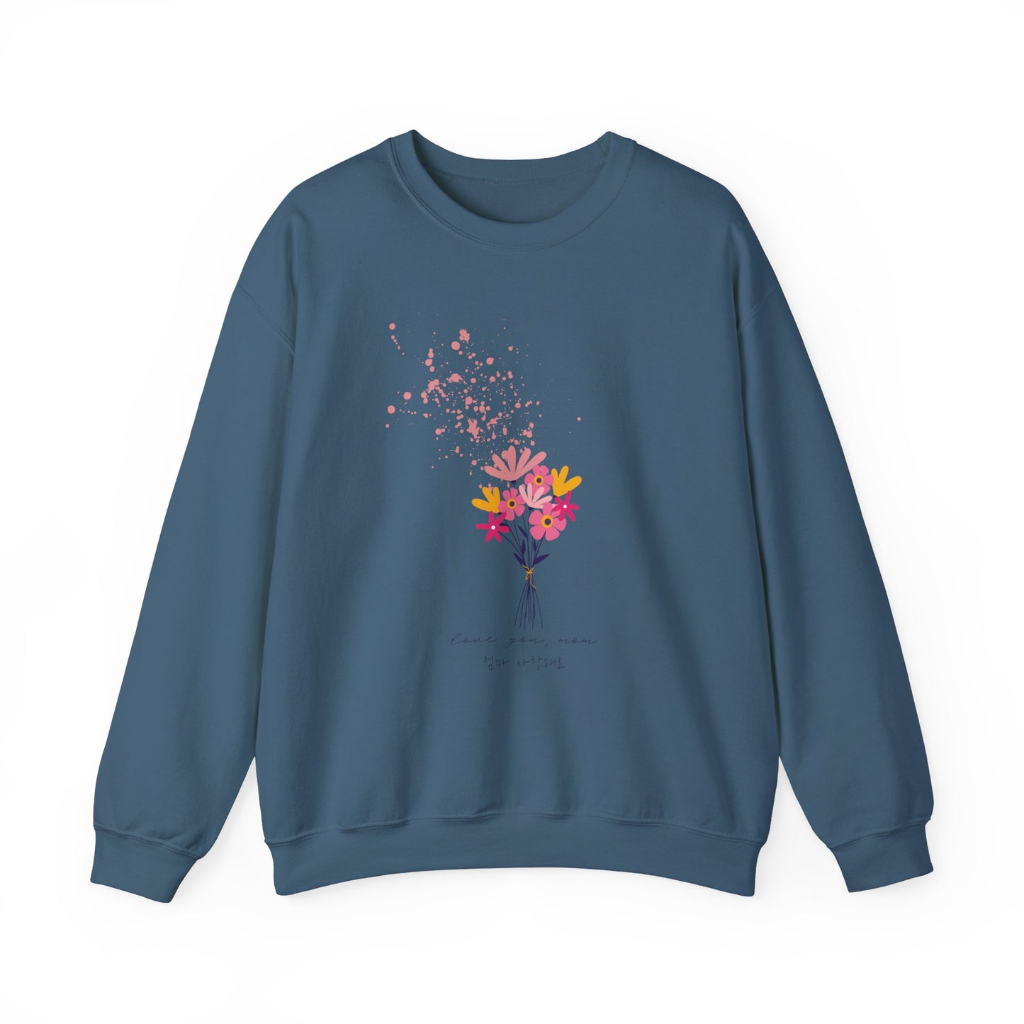 Mom's K-Drama Bliss: Retro Sweatshirt for Mother's Day - Perfect for K-Drama & K-Pop Enthusiasts