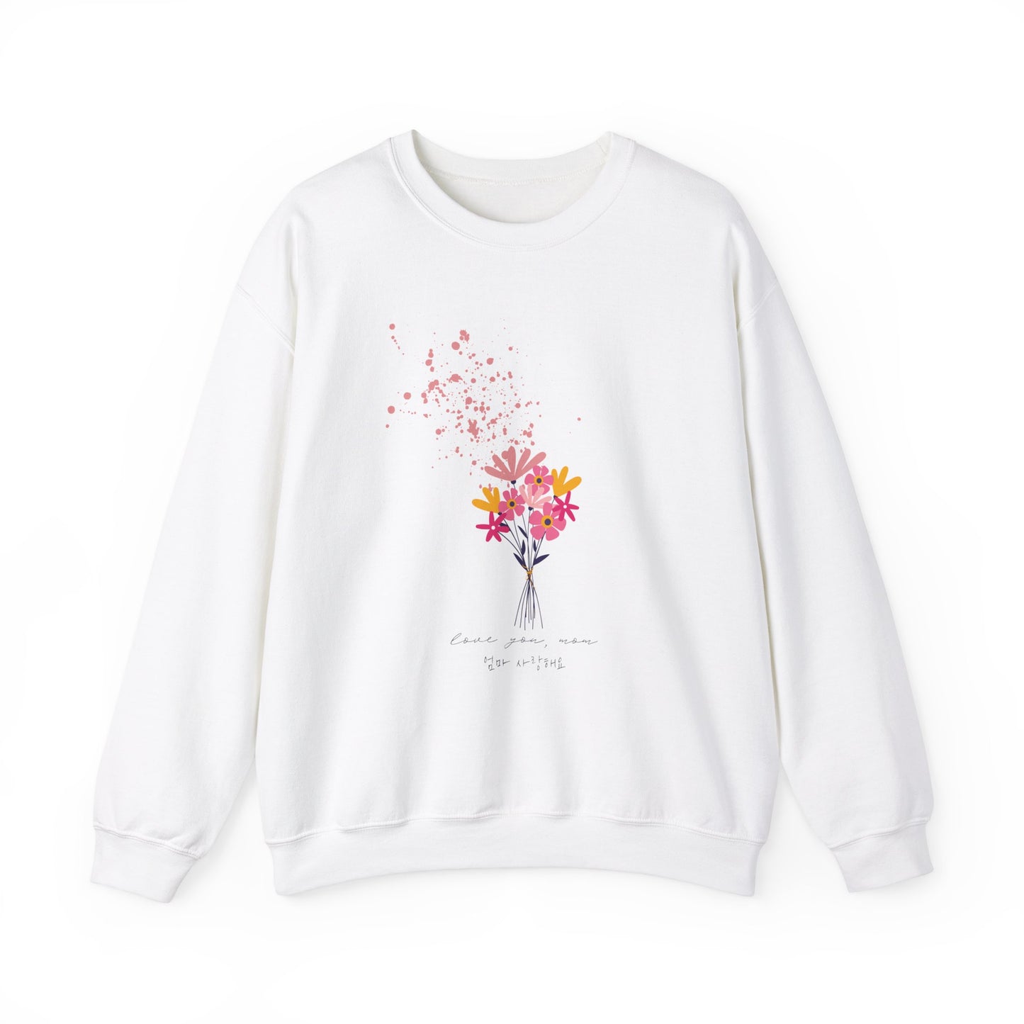 Mom's K-Drama Bliss: Retro Sweatshirt for Mother's Day - Perfect for K-Drama & K-Pop Enthusiasts