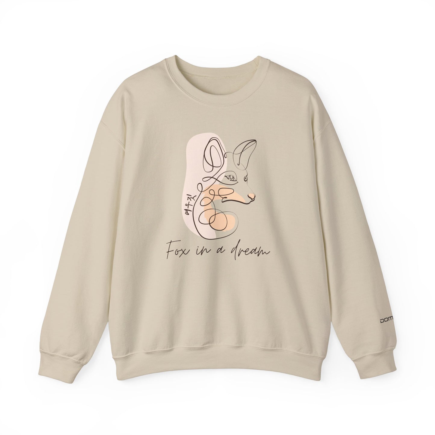 Cozy up with our Unisex Heavy Blend Crewneck Sweatshirt for Animal Fox Lovers