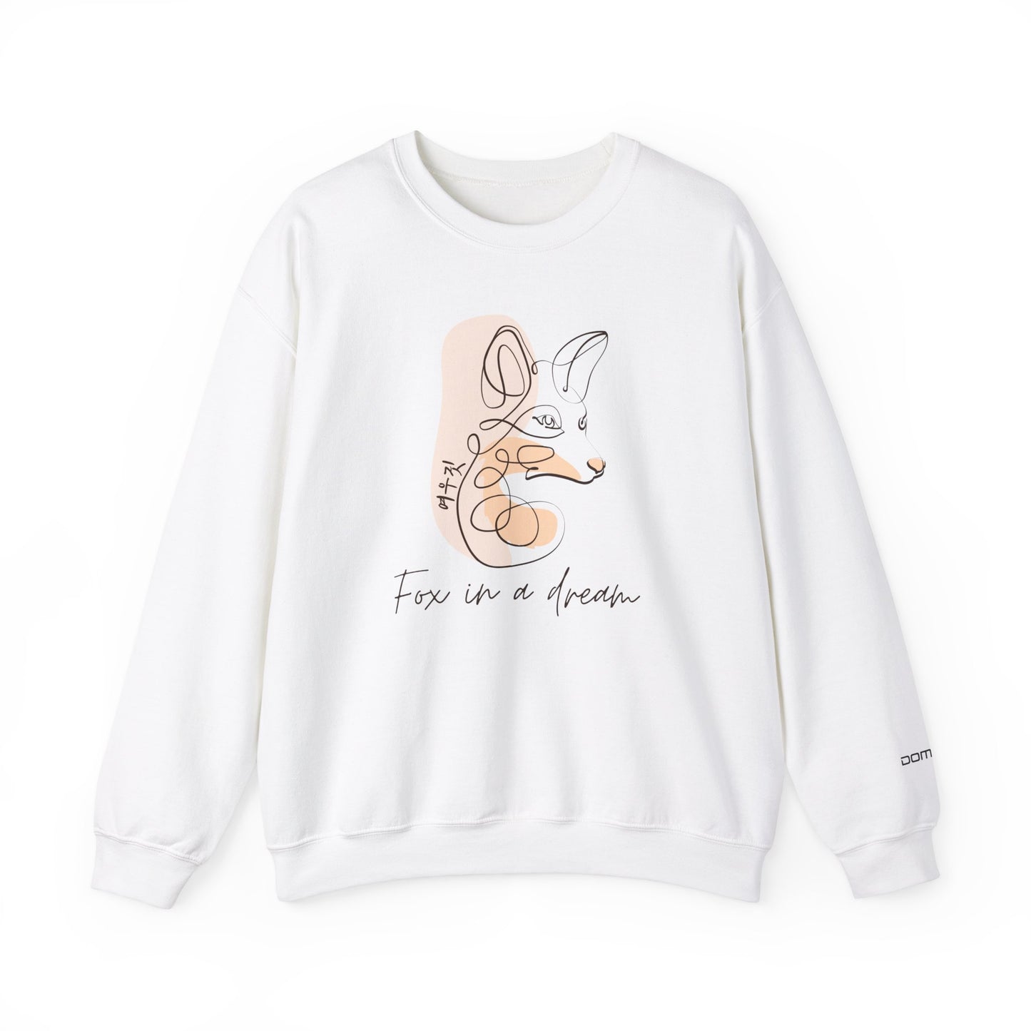 Cozy up with our Unisex Heavy Blend Crewneck Sweatshirt for Animal Fox Lovers