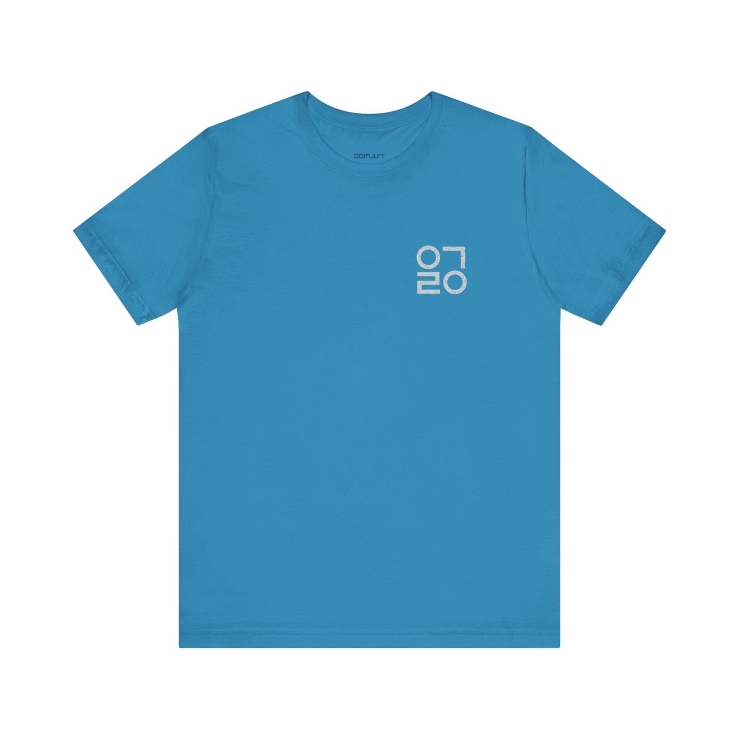 Joyful Hangul: Vintage Style Korean Tee for a Happy Life and Stylish K-Pop Enthusiast