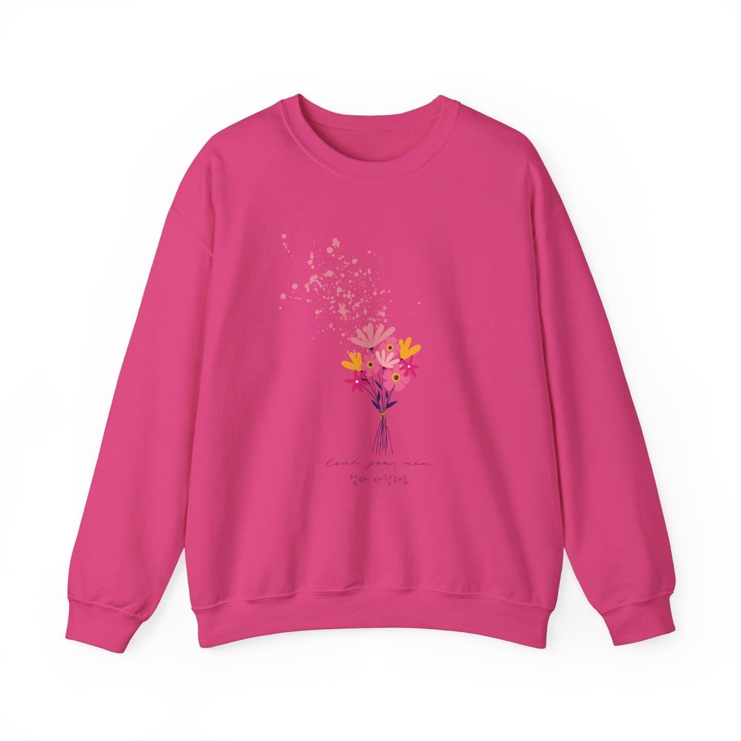 Mom's K-Drama Bliss: Retro Sweatshirt for Mother's Day - Perfect for K-Drama & K-Pop Enthusiasts