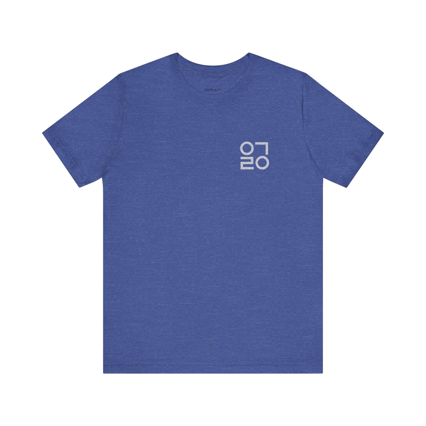 Joyful Hangul: Vintage Style Korean Tee for a Happy Life and Stylish K-Pop Enthusiast